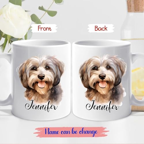 Personalized Havanese Dogs Accent Cute Dog | Customised Coffee Mug | 11 OZ