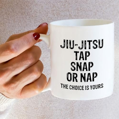 Funny Jiu-Jitsu or Humorous Gift for | Ceramic Coffee Mug | 11 OZ