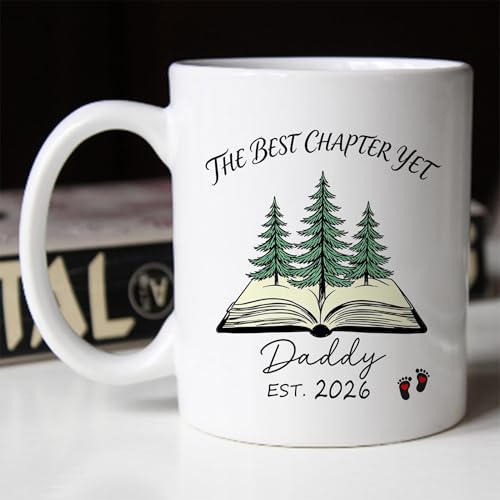 Daddy Est 2026 Gifts The Best Chapter Yet | Ceramic Coffee Mug | 11 OZ