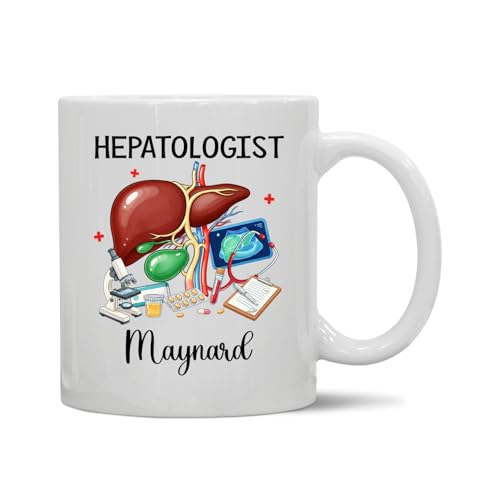 Personalized Hepatologist Hepatology Teacup | Customised Coffee Mug | 11 OZ