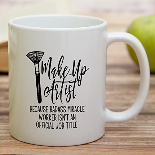 Funny Miracle Worker Isn t Official Job Make | Ceramic Coffee Mug | 11 OZ