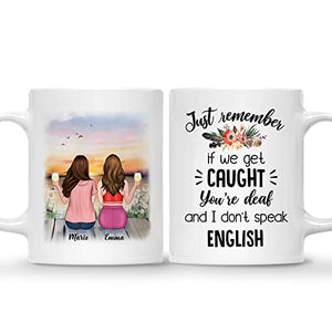 GOSSBY Personalized Custom 2 Sisters Just | Customised Coffee Mug | 11 OZ