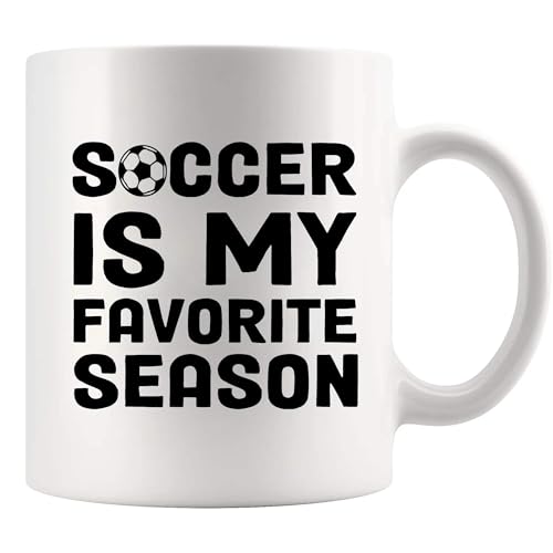 Soccer Is My Favorite Season Player Coach | Ceramic Coffee Mug | 11 OZ