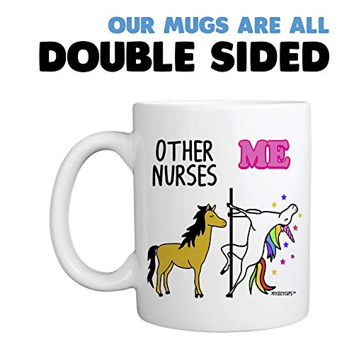 Other Nurses Me Unicorn Registered Nurse | Ceramic Coffee Mug | 11 OZ