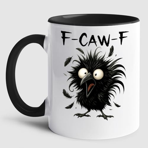 Personalized FCAWF Crow Humor Accent Funny | Customised Coffee Mug | 11 OZ