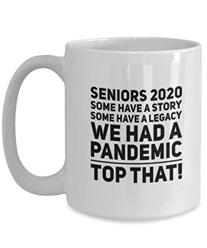 Quarantine Graduation Seniors 2020 We Funny | Ceramic Coffee Mug | 11 OZ