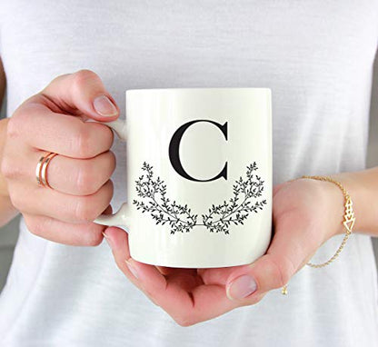 Gift Vintage Boho Leaves Botanical Graduate | Ceramic Coffee Mug | 11 OZ