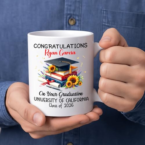 Congratulations On Your Graduation Funny | Customised Coffee Mug | 11 OZ
