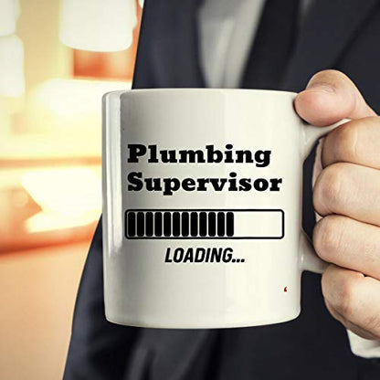 New Plumbing Supervisor Loading Gifts Student | Ceramic Coffee Mug | 11 OZ