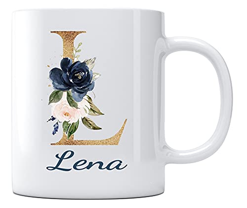 Mothers Day Presents with Name Lena Gift from | Ceramic Coffee Mug | 11 OZ