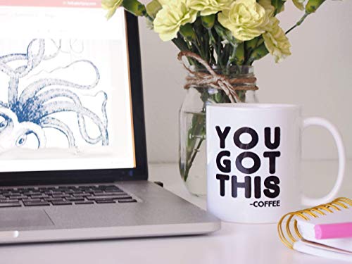 Loftipop You Got This Funny Gift for Coworker | Ceramic Coffee Mug | 11 OZ