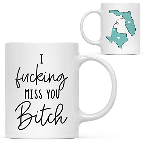 Funny Rude Long Distance Self Isolation Funny | Ceramic Coffee Mug | 11 OZ