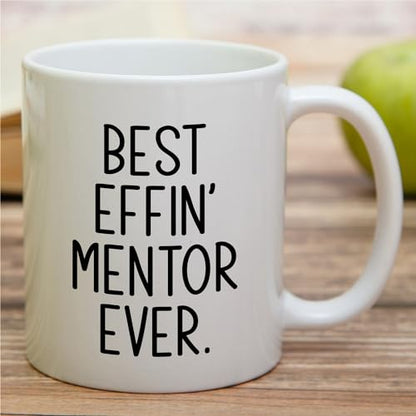 Funny for Mentor Best Ever Mentors Teachers | Ceramic Coffee Mug | 11 OZ