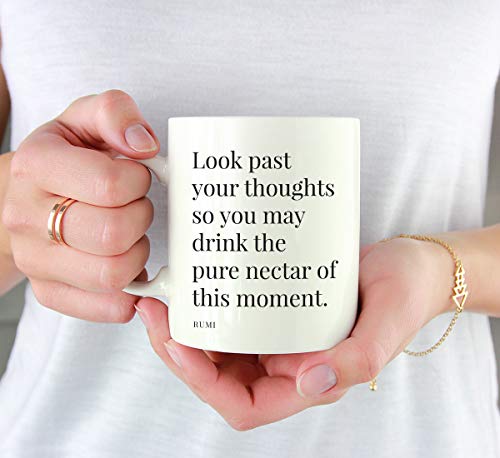 Motivational Inspirational Quote Gift Look | Ceramic Coffee Mug | 11 OZ