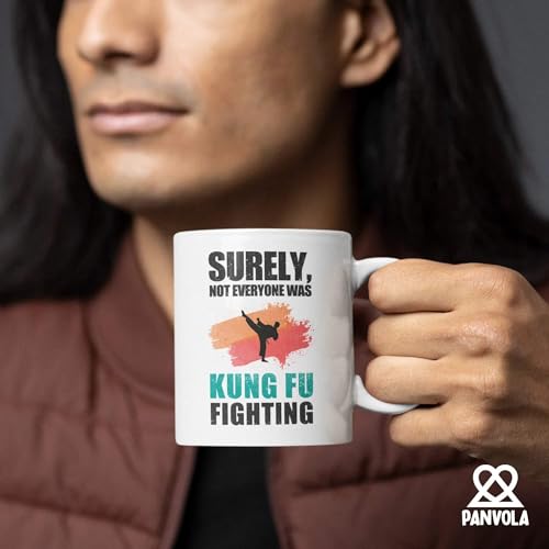 Surely Not Everyone Was Kung Fu Fighting Gifts | Ceramic Coffee Mug | 11 OZ