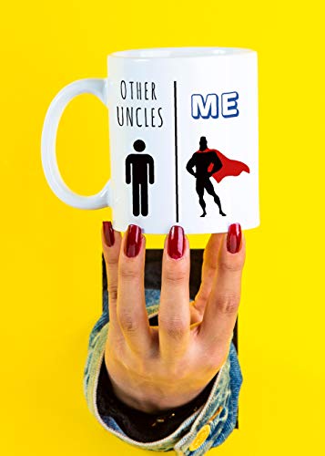 Funny My Uncle vs Other Uncles Gag Cool | Ceramic Coffee Mug | 11 OZ