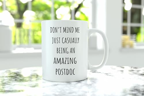 Amazing Postdoc Best Gift Awesome | Ceramic Coffee Mug | 11 OZ
