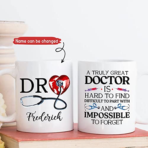 Personalized Custom A Truly Great Doctor Is | Customised Coffee Mug | 11 OZ
