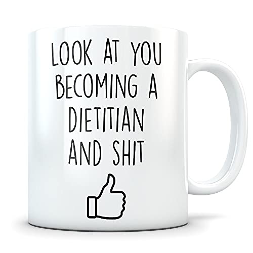 Dietitian graduation gift graduates new future | Ceramic Coffee Mug | 11 OZ