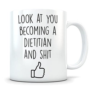 Dietitian graduation gift graduates new future | Ceramic Coffee Mug | 11 OZ