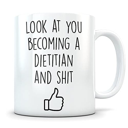 Dietitian graduation gift graduates new future | Ceramic Coffee Mug | 11 OZ