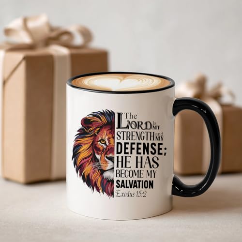 Christian Gifts for Men Religious Funny | Ceramic Coffee Mug | 11 OZ
