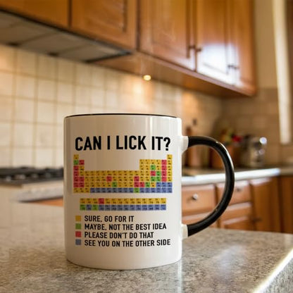 Funny Chemistry Teacher Gift Periodic Table | Ceramic Coffee Mug | 11 OZ
