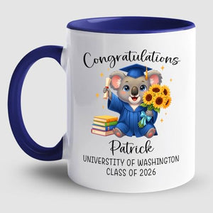 Congratulations Graduate Gifts For Student | Customised Coffee Mug | 11 OZ
