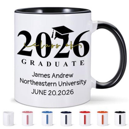 Personalized Graduation Gifts Class of 2026 | Customised Coffee Mug | 11 OZ