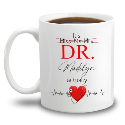 It s Miss Ms Mrs Dr Actually Personalized | Customised Coffee Mug | 11 OZ