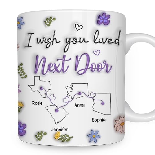 Wrappiness Personalized I Wish We Lived | Customised Coffee Mug | 11 OZ