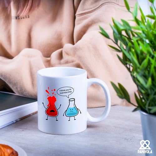You re Overreacting Chemistry Gifts Science | Ceramic Coffee Mug | 11 OZ