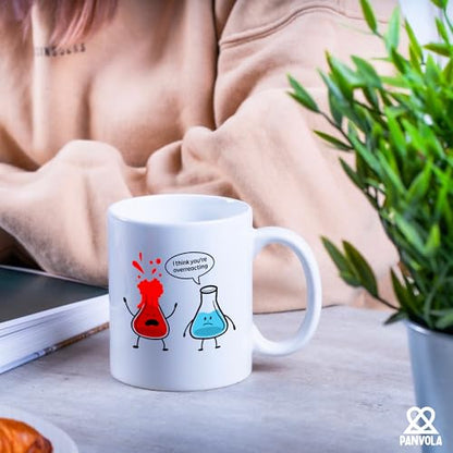 You re Overreacting Chemistry Gifts Science | Ceramic Coffee Mug | 11 OZ