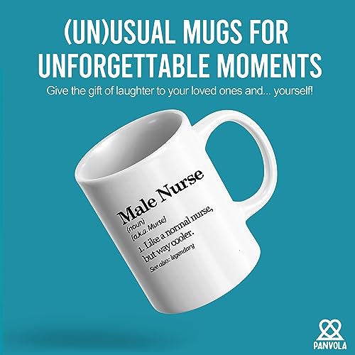 Male Nurse Definition Murse Like A Normal But | Ceramic Coffee Mug | 11 OZ