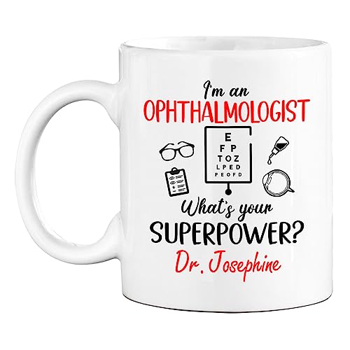 I m An Ophthalmologist What s Your Power 11 | Customised Coffee Mug | 11 OZ