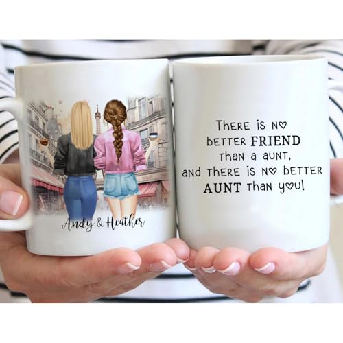 Mother s Day Gifts for Aunt Customized from | Customised Coffee Mug | 11 OZ
