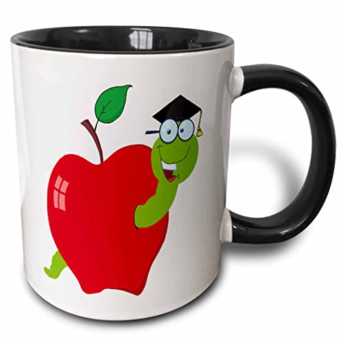 Cute School Grad Graduation Worm In Graduate | Ceramic Coffee Mug | 11 OZ
