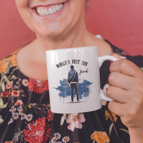 World s Greatest Son Customized Awesome | Customised Coffee Mug | 11 OZ