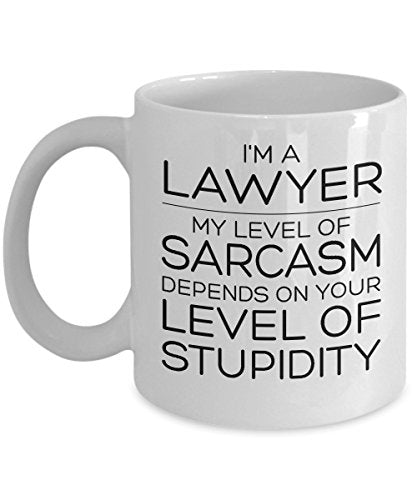 MB10 PROUD GIFTS Lawyer Funny Sarcastic Best | Ceramic Coffee Mug | 11 OZ
