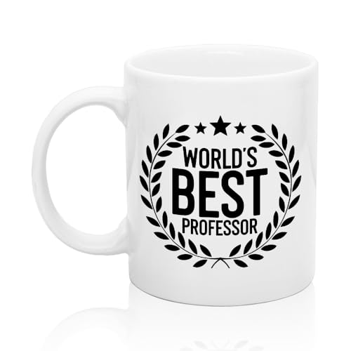 XQLZY World S Best Professor Graduation Gifts | Ceramic Coffee Mug | 11 OZ