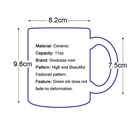 Meet Me In Three Pines | Ceramic Coffee Mug | 11 OZ