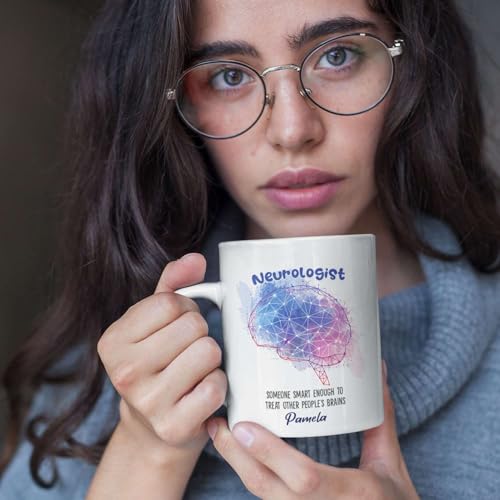 Personalized Neurologist Themed Brain | Customised Coffee Mug | 11 OZ