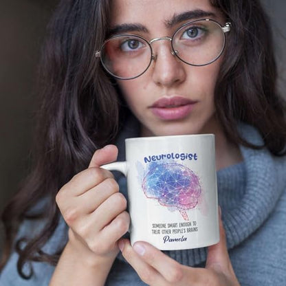 Personalized Neurologist Themed Brain | Customised Coffee Mug | 11 OZ