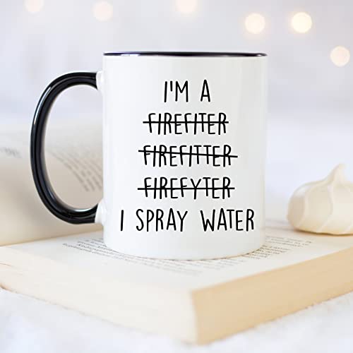 Firefighter Gifts for Men Women Funny Fireman | Ceramic Coffee Mug | 11 OZ