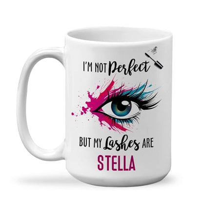 I m Not Great But My Lashes Are Unique | Customised Coffee Mug | 11 OZ