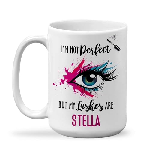 I m Not Great But My Lashes Are Unique | Customised Coffee Mug | 11 OZ