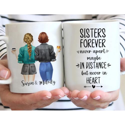 Customized Mother s Day Gift for Sister | Customised Coffee Mug | 11 OZ