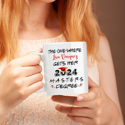 Personalized Graduation Master Degree The | Customised Coffee Mug | 11 OZ