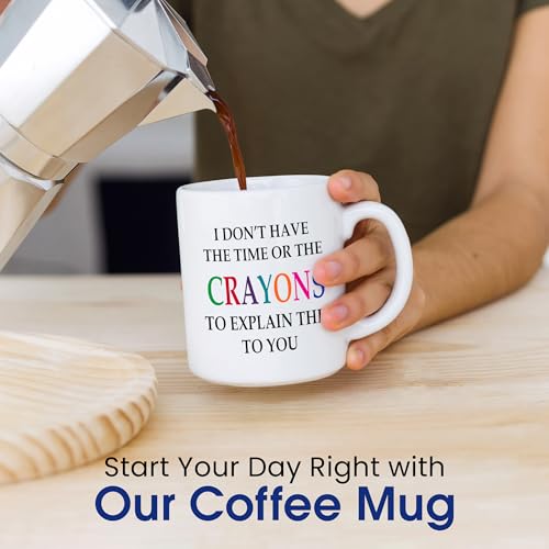 Rogue River Tactical Funny Sarcastic I Don t | Ceramic Coffee Mug | 11 OZ