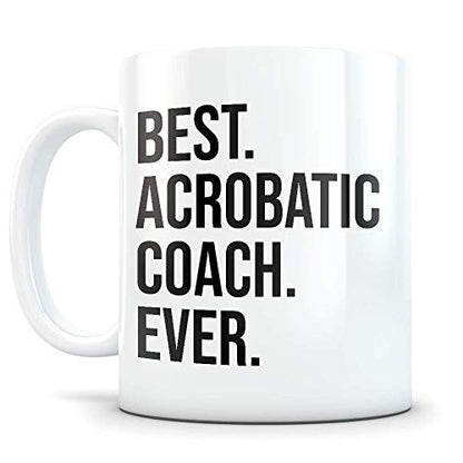 Funny Acrobatic Coach Gifts Best Acro Thank | Ceramic Coffee Mug | 11 OZ